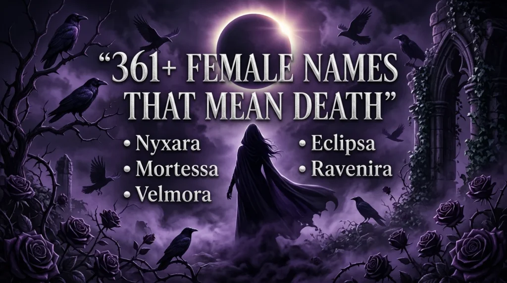 Girl Names That Mean Killer