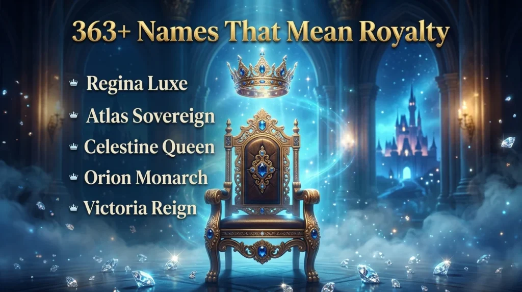Names That Mean Royalty in Japanese 🌸