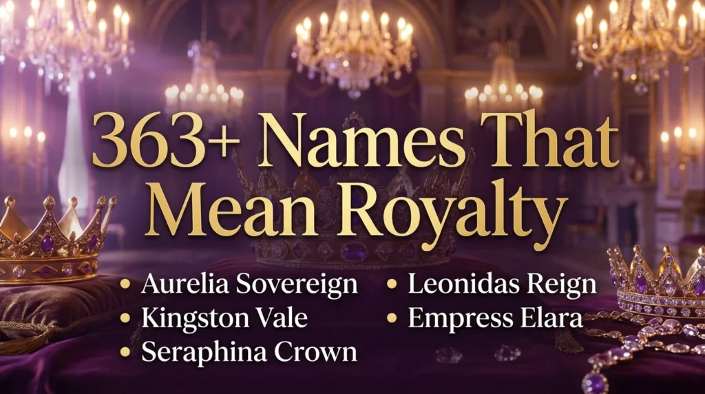 Unique Royal Names for Girls ✨