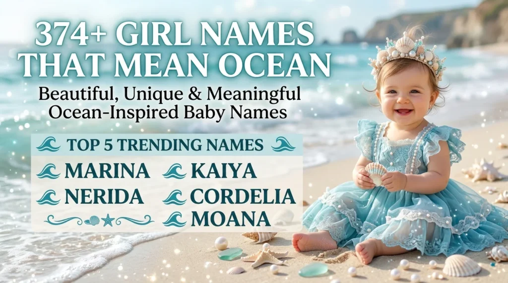 Aesthetic Ocean Girl Names