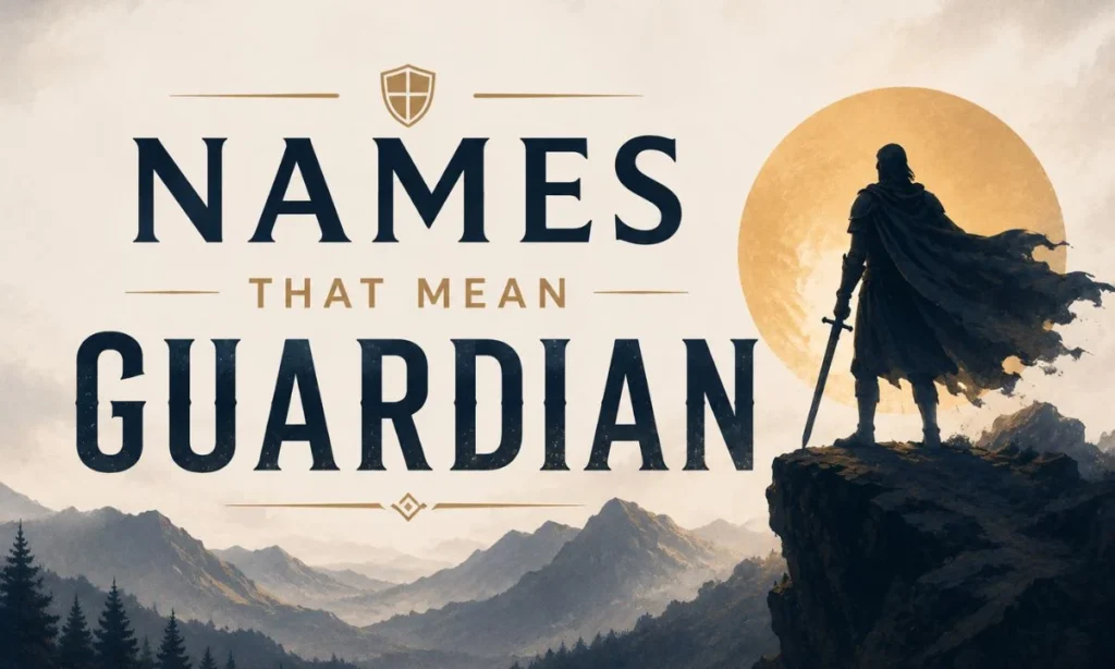 Baby Boy Names That Mean Guardian