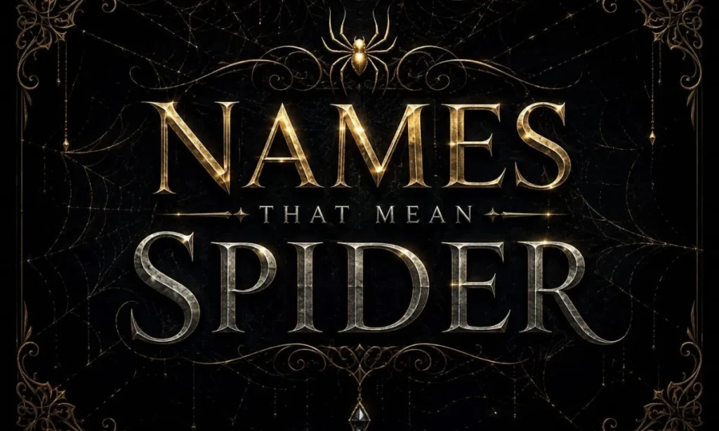 Beautiful Spider Names for Girls