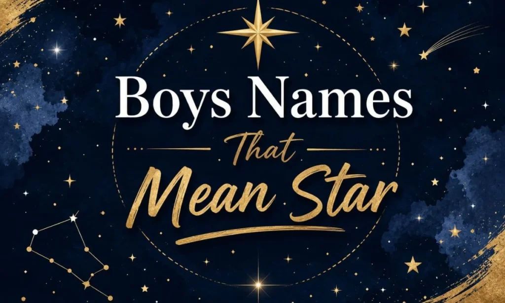 Boy Names That Mean Star Japanese