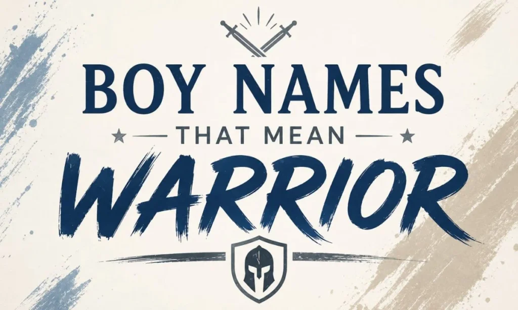 Boy Names That Mean Warrior in Japanese