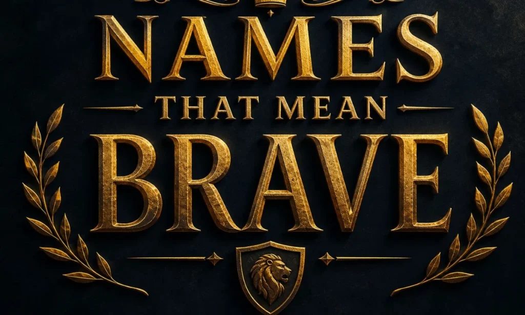 “Brave” Baby Girl Names