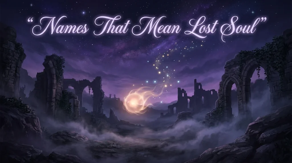 Fantasy Names That Mean Forgotten