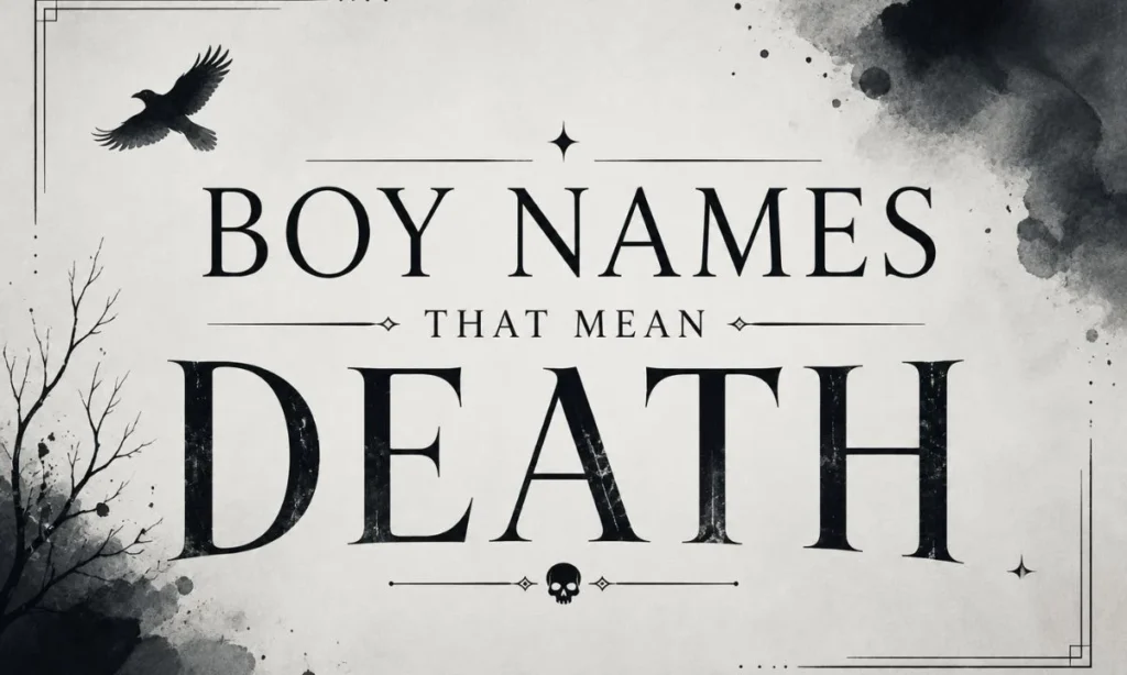 Gender-Neutral Names That Mean Death and Darkness