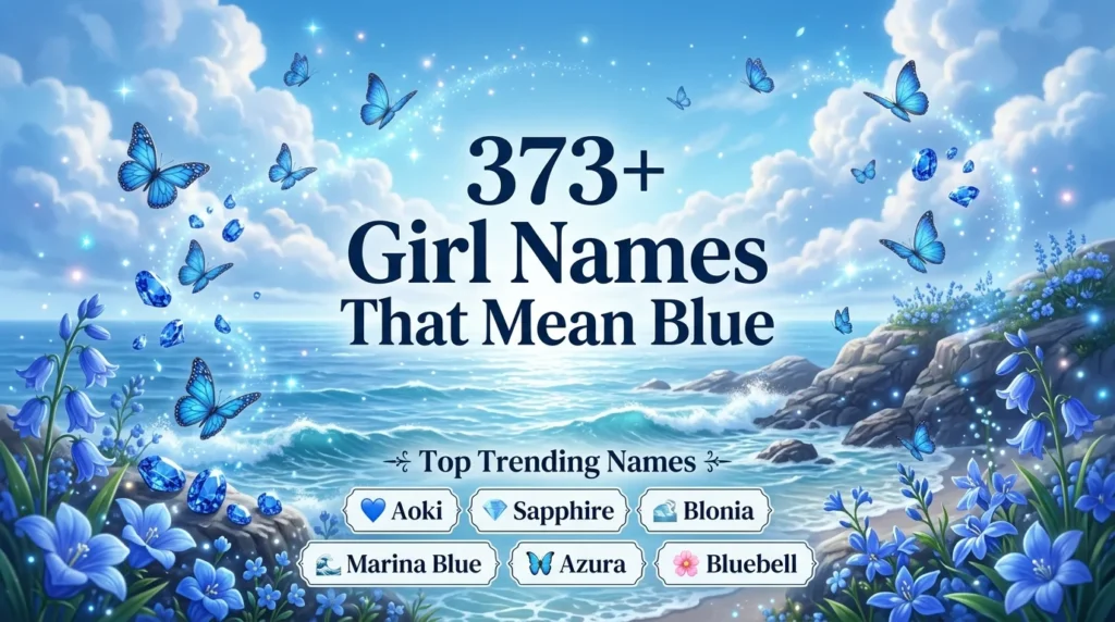 Girl Names That Mean Blue Eyes