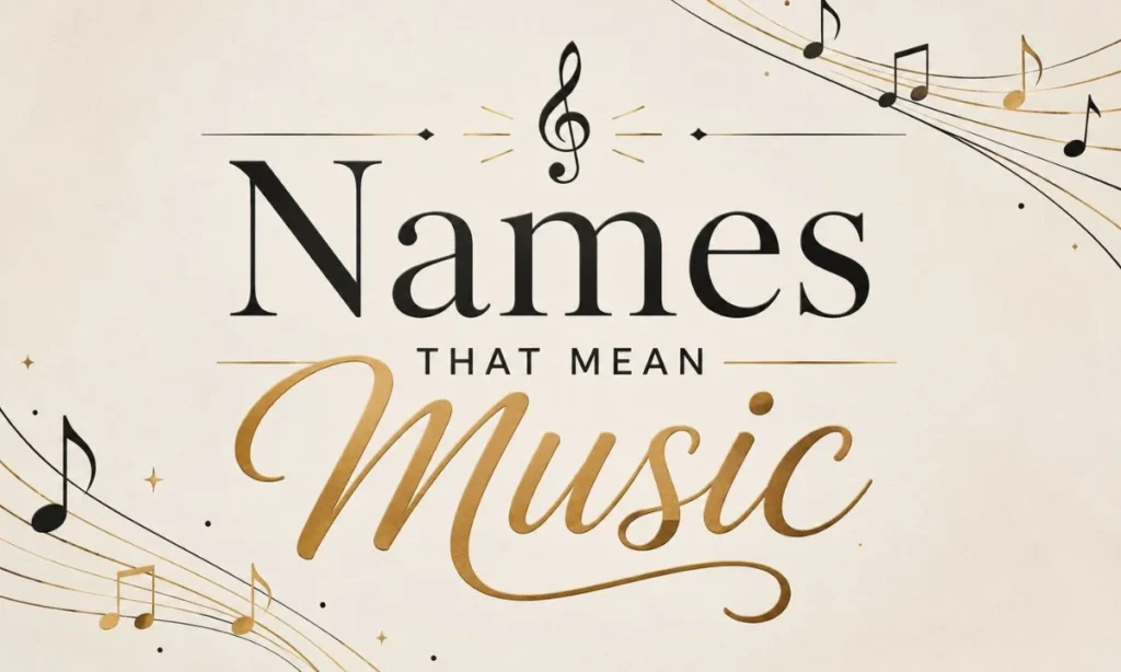 Girl Names That Mean Music