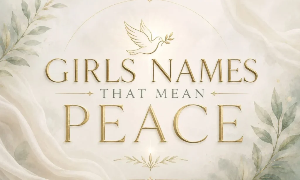 Girl Names That Mean Peace and Strength