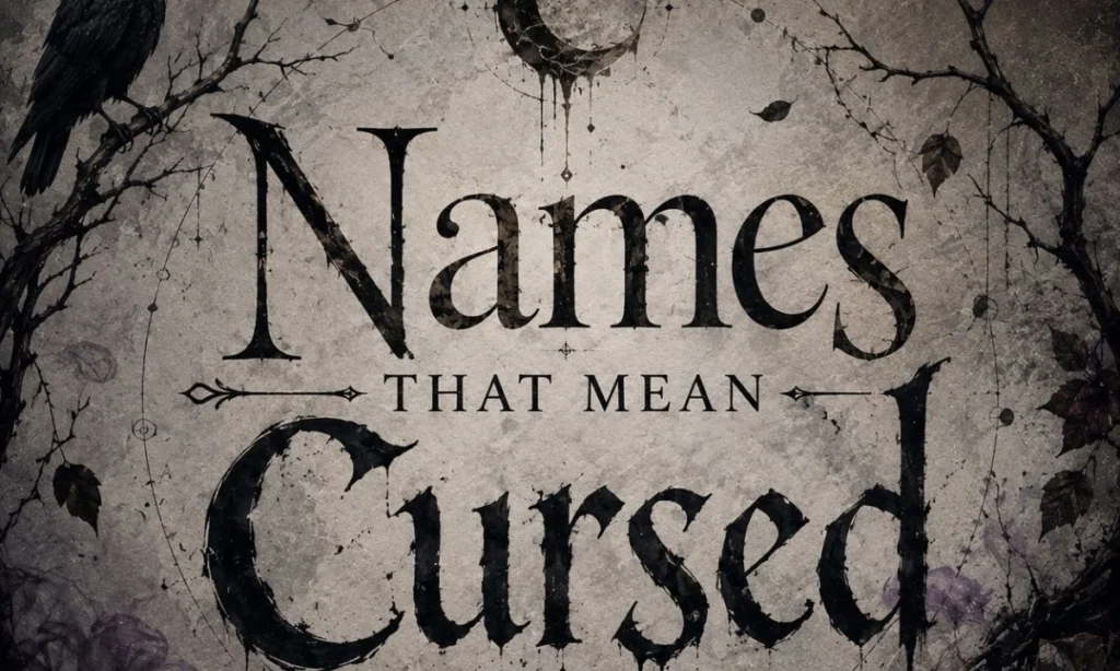 Girl Names That Mean Unlucky