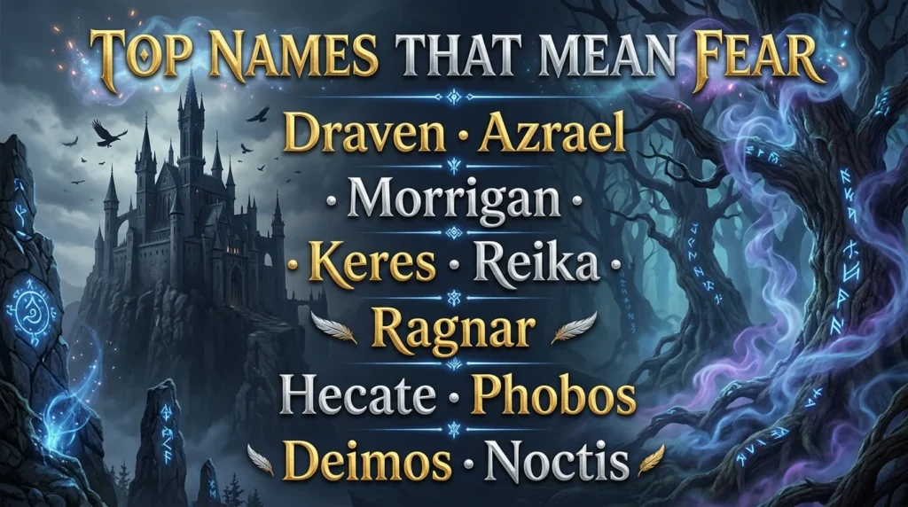 Last Names That Mean Fear