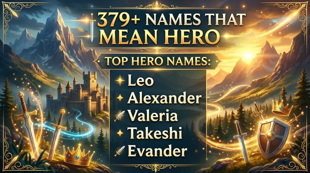 Last Names That Mean Hero
