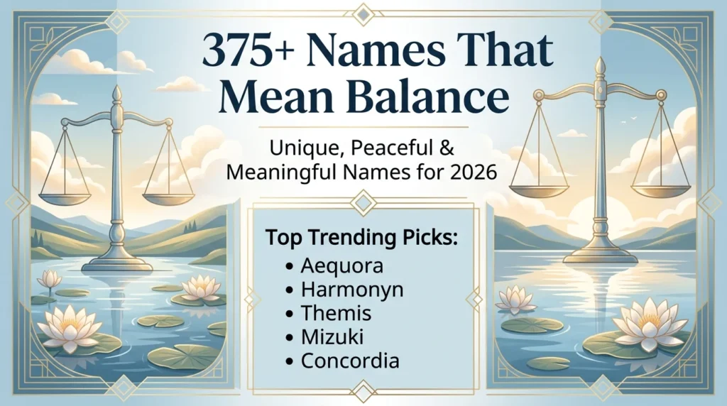 Modern Names That Symbolize Stability 🌟