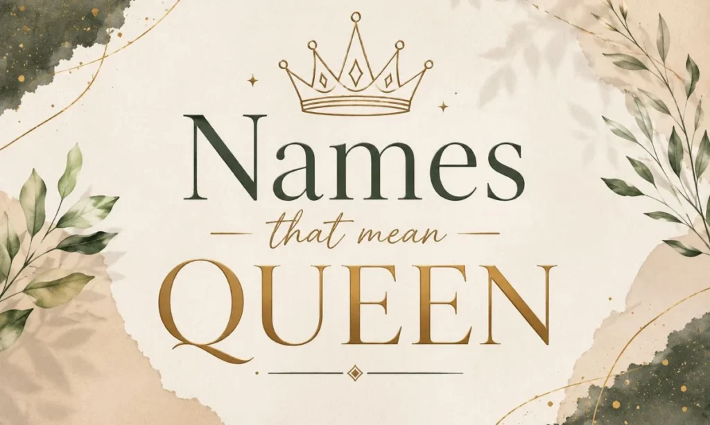 Names Meaning Queen or Goddess