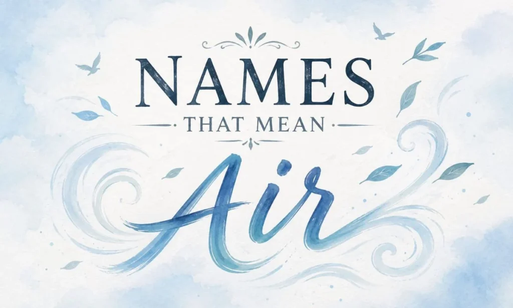 Names That Mean Air or Wind