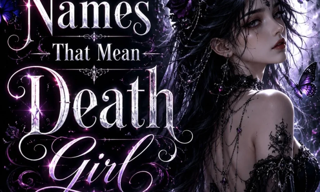 Names That Mean Darkness or Death