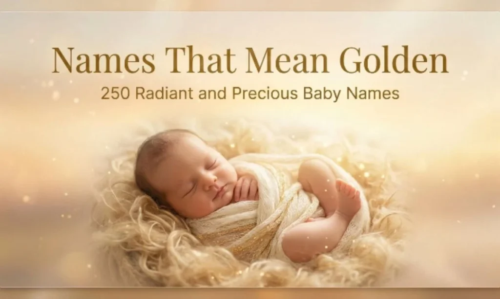 Names That Mean Gold Female