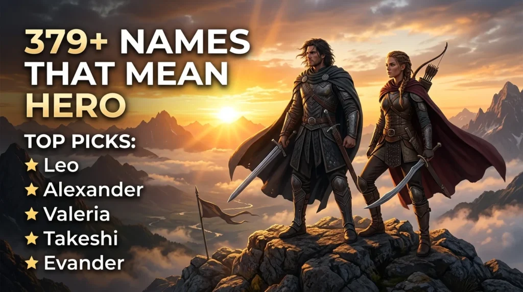 Names That Mean Hero in Japanese