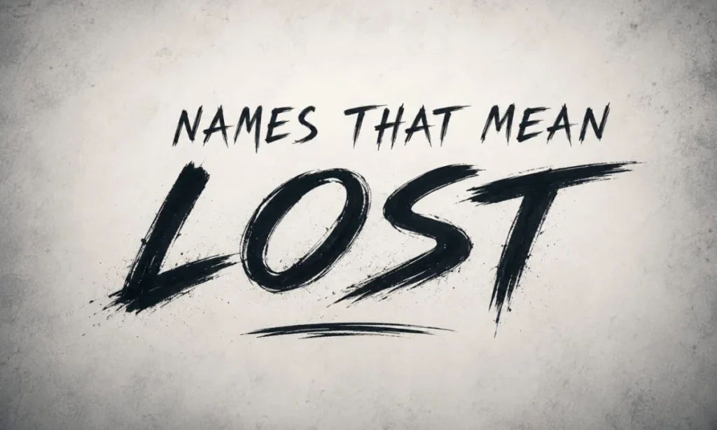 Names That Mean Lost 250 Mysterious and Meaningful Names (2)