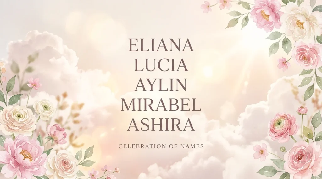 ## Rare hope-inspired baby girl names