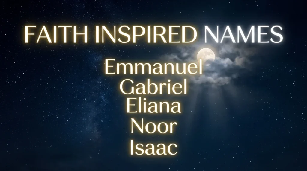 Unique Girl Names That Mean Faith in God