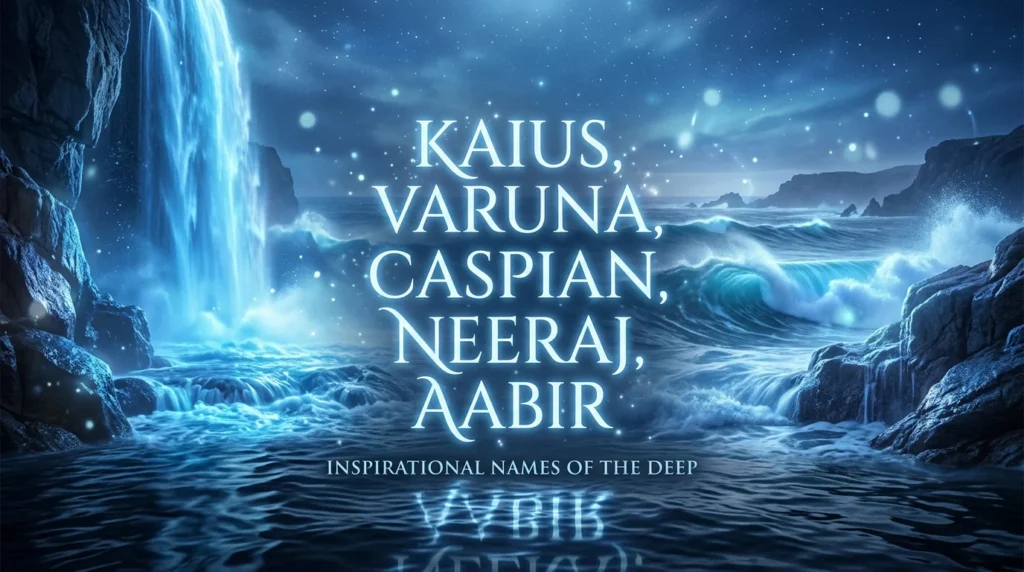 🌊 Water Inspired Boy Names 2026 Trend