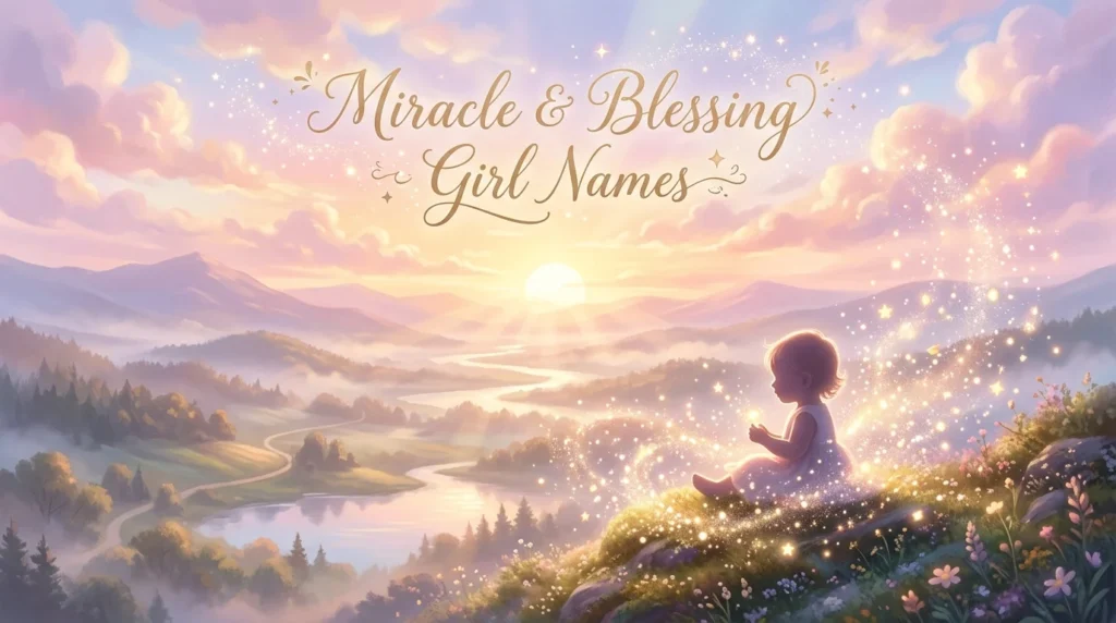 📖 Biblical Girl Names Meaning Miracle or Survivor