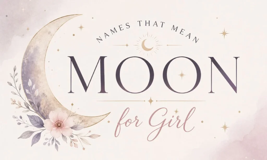 Baby Girl Names That Mean “Moon”