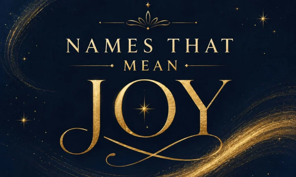 Boy Names That Mean Happy or Joy From Around the World