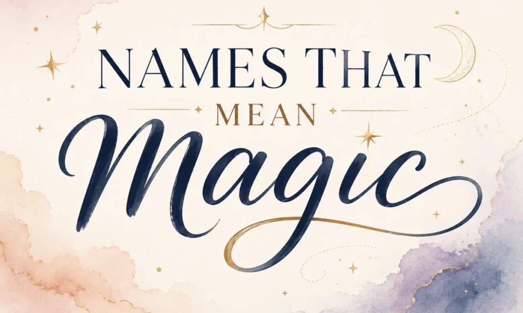 _Boy Names That Mean Magic