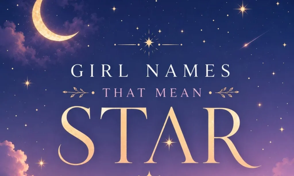 Boy Names That Mean “Star”