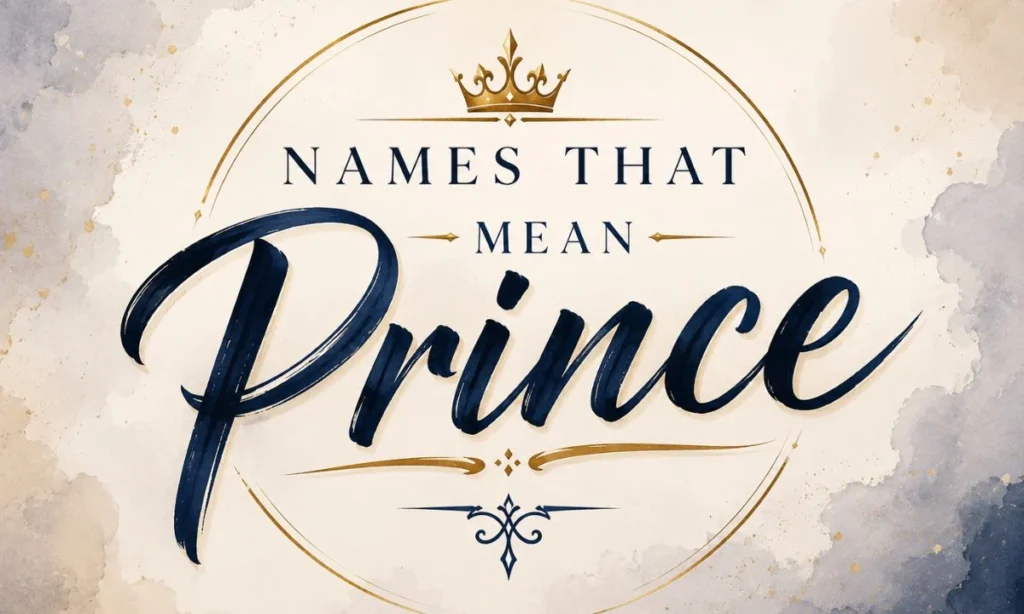 Funny Names That Mean Prince