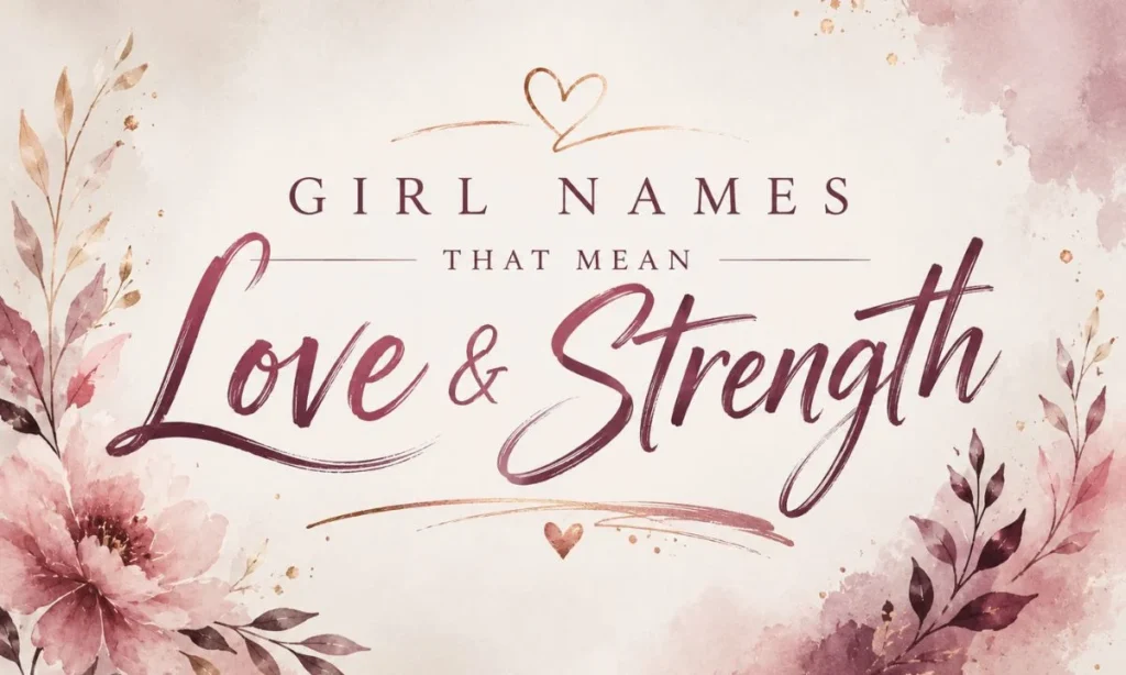 Names That Mean Love and Strength in Japanese
