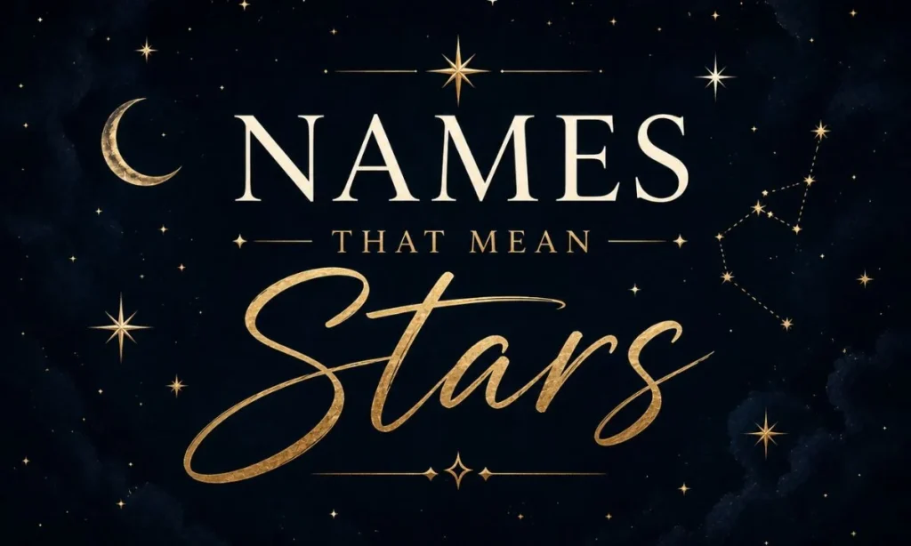 Names That Mean Stars in Japanese