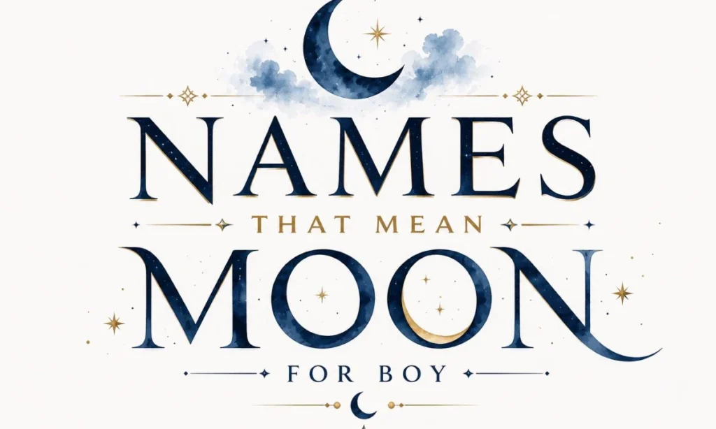 _Unique Boy Names That Mean Moon