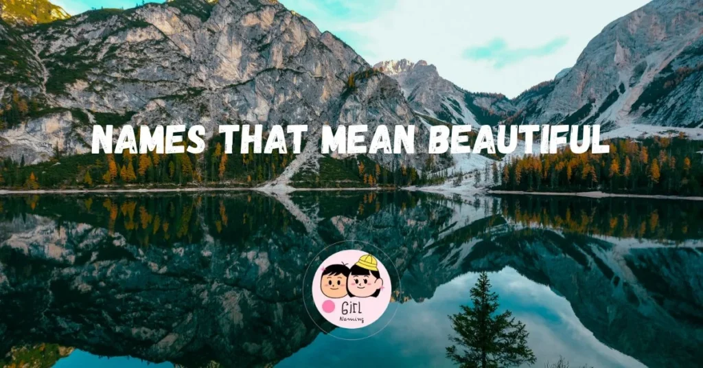 Names That Mean Beautiful