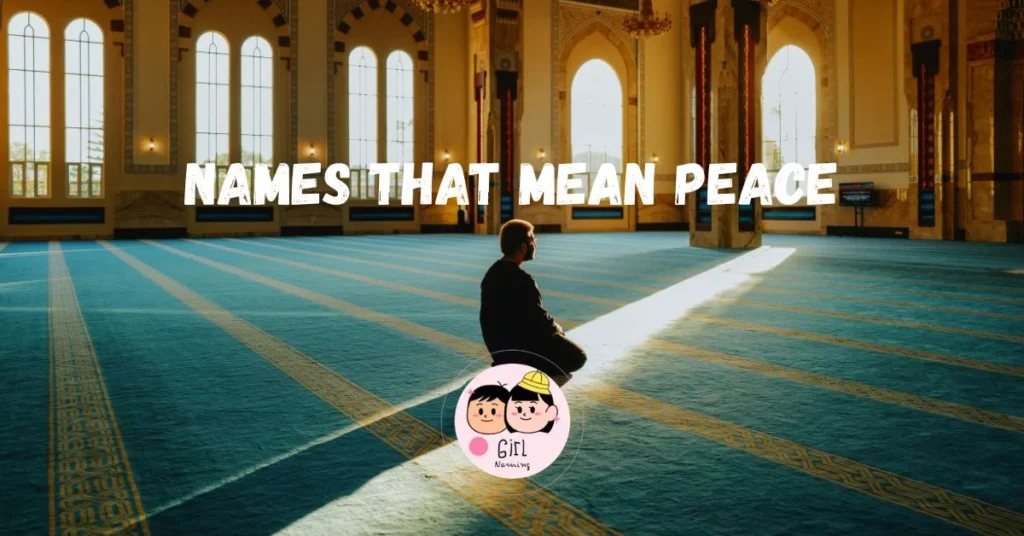 Names That Mean Peace