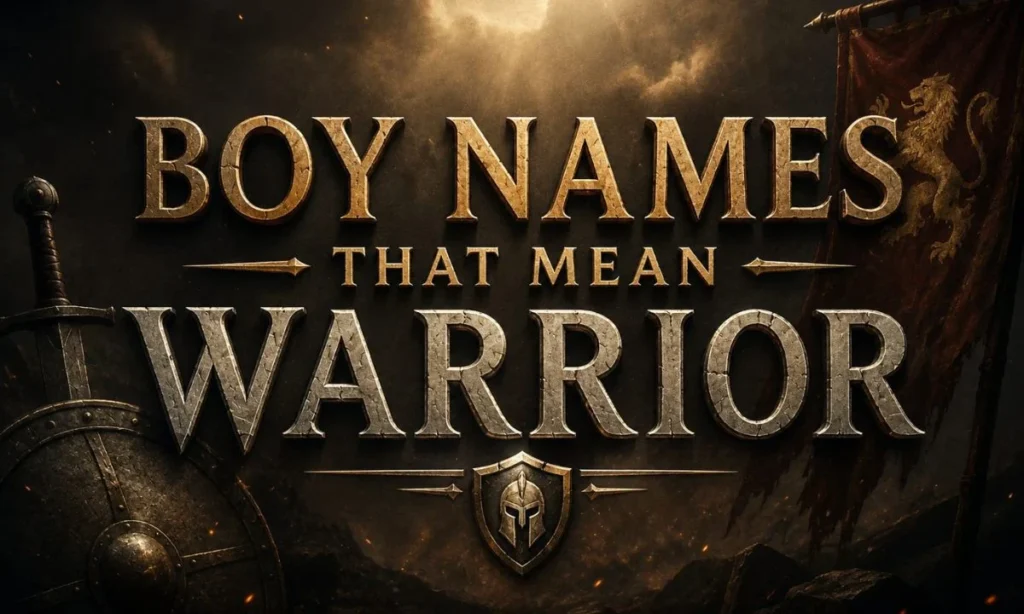 Boy Names That Mean Warrior 200+ Strong &amp; Brave Name Ideas