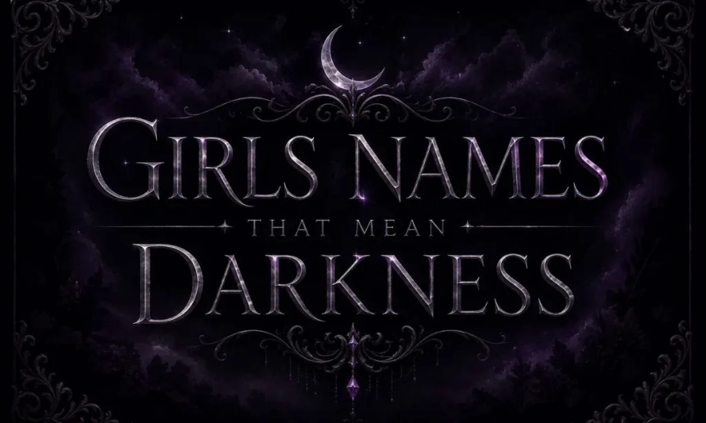 Girl Names That Mean Darkness 250 Mysterious &amp; Beautiful Ideas