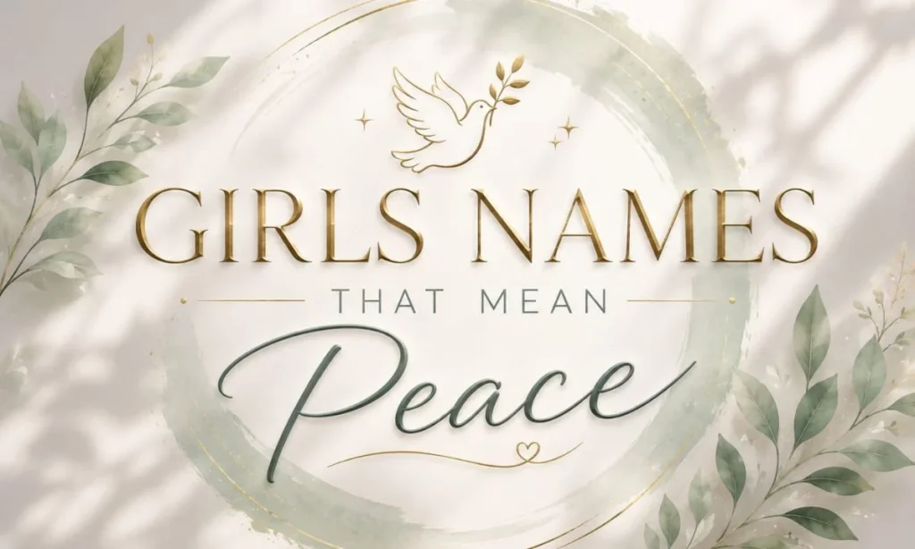 Girl Names That Mean Peace 250 Beautiful &amp; Calm Baby Names