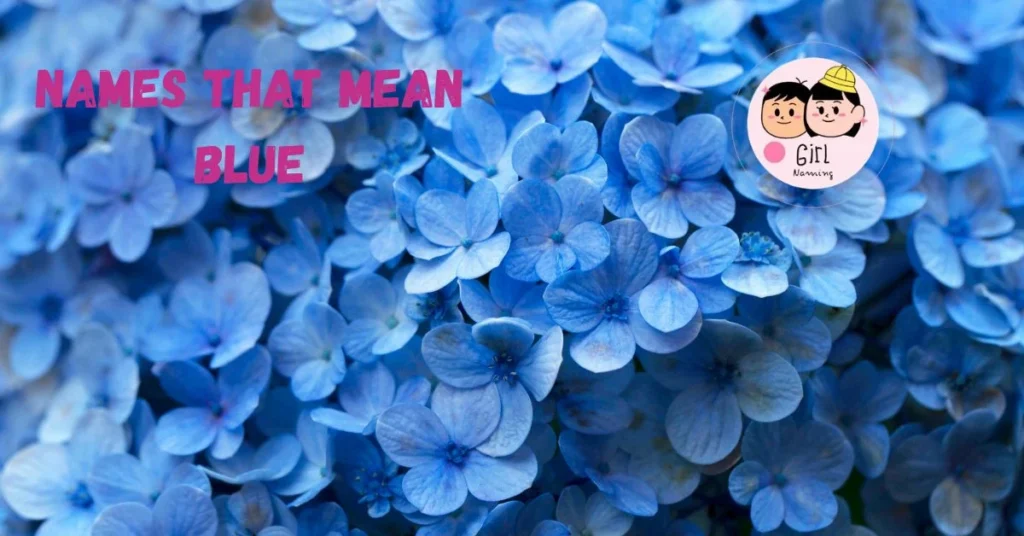 Names That Mean Blue