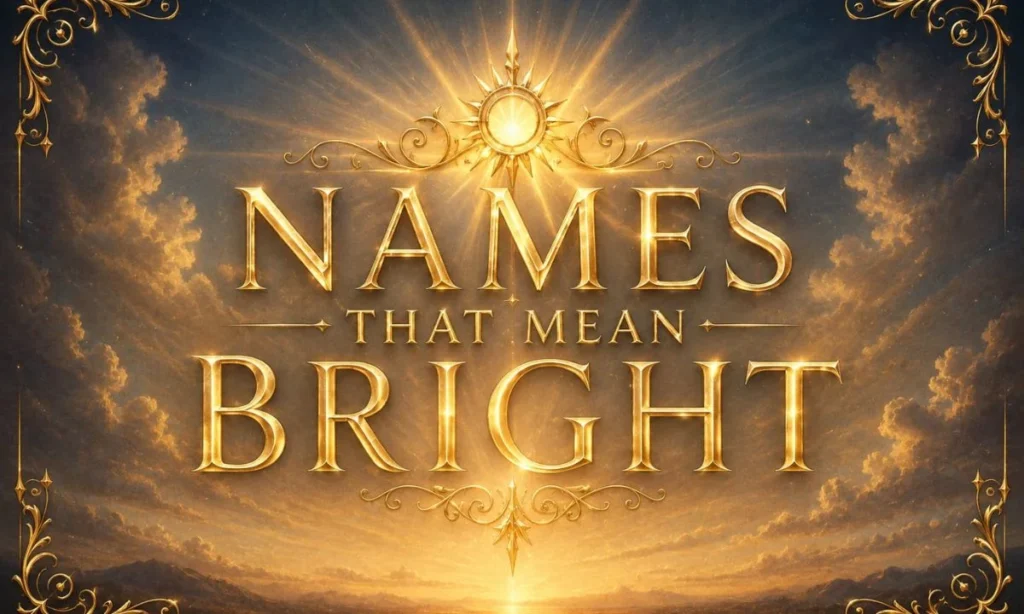 Names That Mean Bright 250 Brilliant Baby Name Ideas