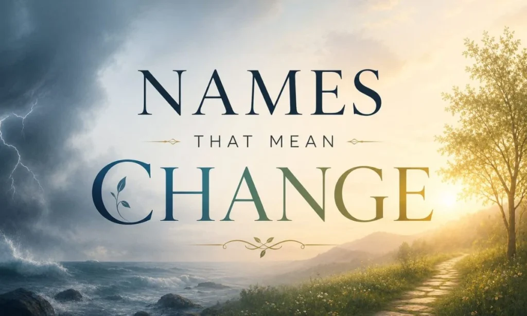 Names That Mean Change 250 Powerful Baby Names for Transformation