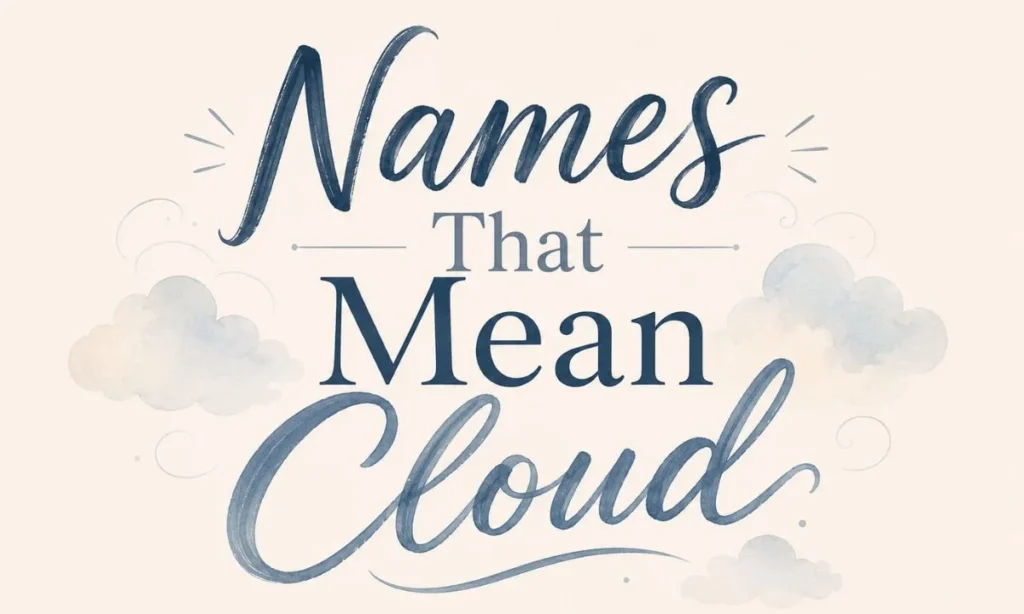 Names That Mean Cloud 250 Dreamy and Sky-Inspired Baby Names