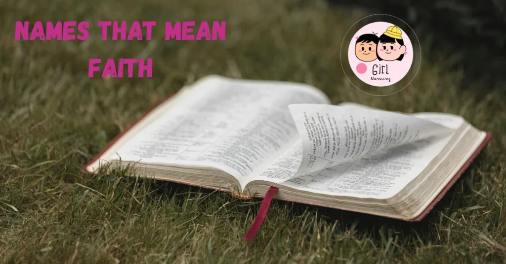 Names That Mean Faith