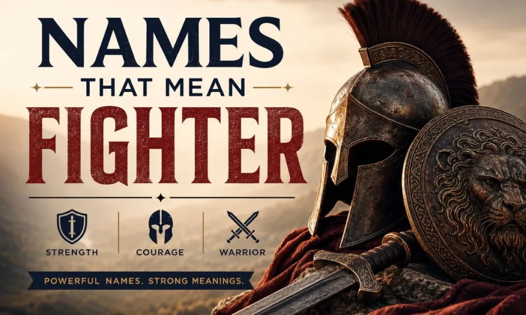 Names That Mean Fighter 250 Strong and Powerful Baby Names