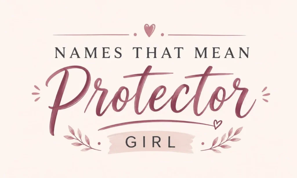 Names That Mean Protector Girl 250 Strong &amp; Beautiful Ideas