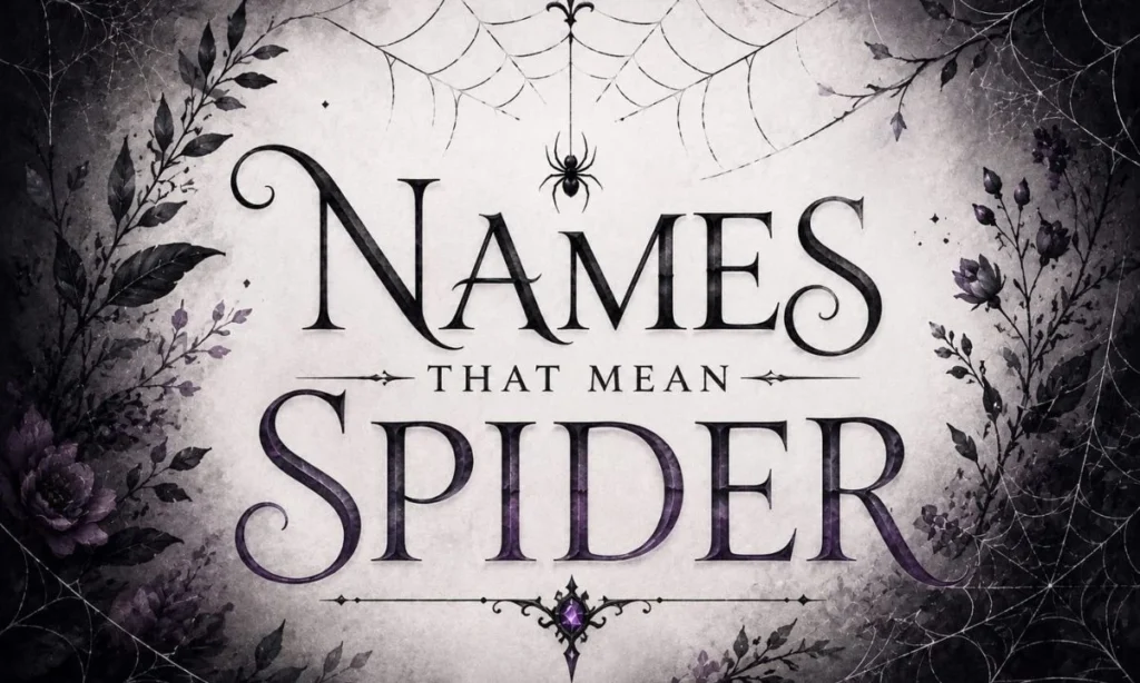 Names That Mean Spider 250 Creepy, Unique &amp; Powerful Ideas