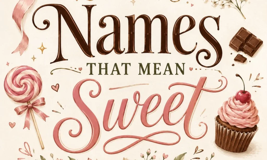 Names That Mean Sweet Adorable and Charming Baby Names